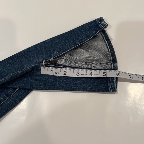 Ag Adriano Goldschmied The Zip Up Legging Ankle Size 30R - Picture 8 of 16